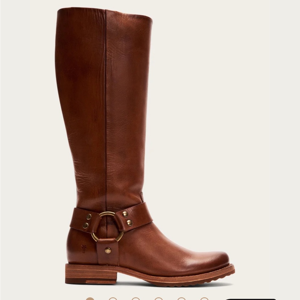 Frye Veronica harness riding boot